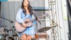 Andie Therio performs at Festival Country Lotbinière photo by Nicolas Racine