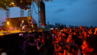 Yellowcard performs in New York City on the rooftop at Pier 17 photo Louie Galvez