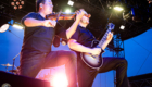 Yellowcard performs in New York City on the rooftop at Pier 17 photo Louie Galvez