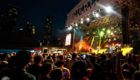 Yellowcard performs in New York City on the rooftop at Pier 17 photo Louie Galvez