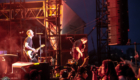 Yellowcard performs in New York City on the rooftop at Pier 17 photo Louie Galvez