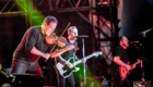 Yellowcard performs in New York City on the rooftop at Pier 17 photo Louie Galvez