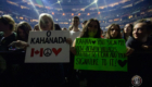 Noah Kahan performs at the Canadian Tire Centre in Ottawa. Photo: Renée Doiron