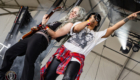 Erica Fox and Fefe Dobson performing at All Your Friends Festival in Burls Creek; Photographed by JH